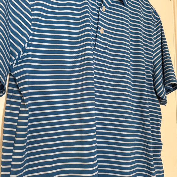 SOUTHERN TIDE | brrrº striped performance golf polo - Picture 4 of 10